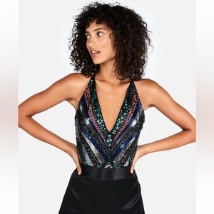 Express sequin bodysuit